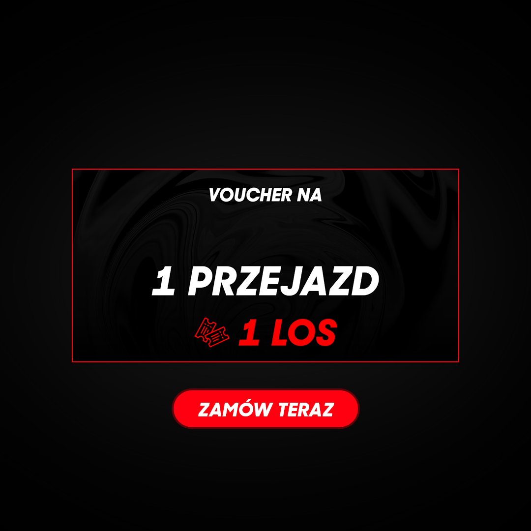 VOUCHER LOTERYJNY 1 PRZEJAZD + 1 LOS